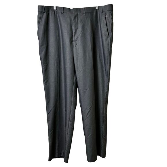 Kenneth Cole NY‎ NWT Charcoal Gray Slacks 42/32 (2613) - Picture 1 of 7